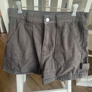 Cargo Black Pacsun Jean Shorts